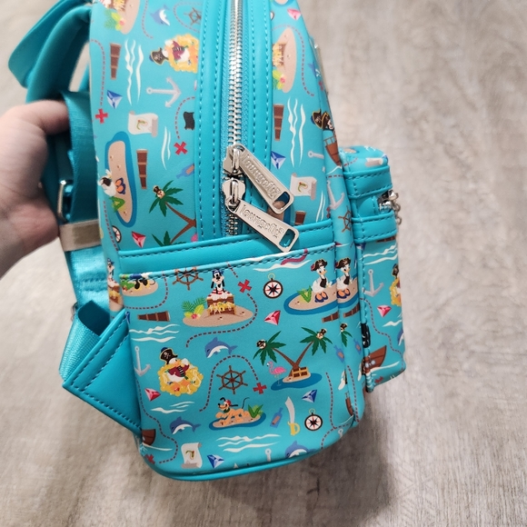 NWT Disney Loungefly Limited Edition Pirate Mickey & Friends Mini Backpack main image 8